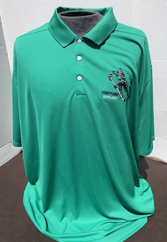 NIKE HARTFORD WHALERS 4XL POLO SHIRT Cover