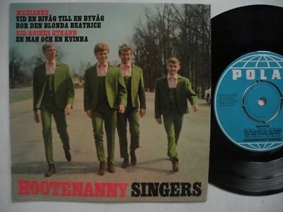 HOOTENANNY SINGERS/Björn Ulvaeus/Abba Marianne + 3 EP 45 7" 1966 VG+ - Image 1 of 2