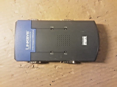 CISCO LINKSYS PS2KVM4 4 Port Compact KVM Switch - Image 1 of 4