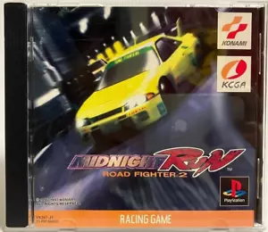 PS1 PS PlayStation 1 Midnight Run Road Fighter 2 japonés probado genuino - Imagen 1 de 3