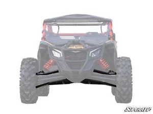 SuperATV High Clearance A-Arms for Can-Am Maverick X3 (72" Body) - Black - Picture 1 of 7