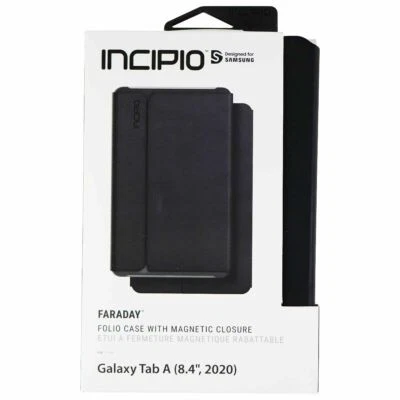 Incipio Faraday Series Folio Case for Samsung Galaxy Tab A (8.4 - 2020) - Black - Image 1 of 2