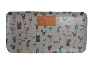 Queenwest Trading Co 100 % Melamin 15"" x 7,75"" Getränkefach NEU - Bild 1 von 4