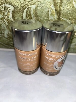 Neutrogena Healthy Skin Liquid Makeup CARAMEL #105. Exp 2025 Lot Of 2 - Image 1 of 2