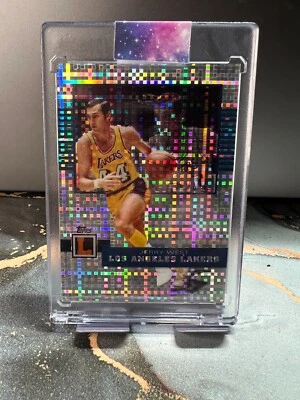 2007-08 Topps Letterman - X-Fractor #47 Jerry West 09/25 - Image 1 of 2