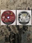 IHRA Motorsports Drag Racing 2 &amp; Motocross Mania 3 Lot (PS2) Mint Discs Only!