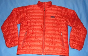 MEN'S  PATAGONIA BETTER SWEATER GOOSE DOWN FULL ZIP JACKET RED MEDIUM - Picture 1 of 4