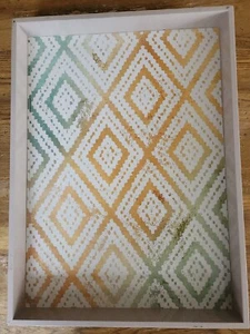 Serving Tray 19x14 Wood Custom Design By Thirstystone - Picture 1 of 3