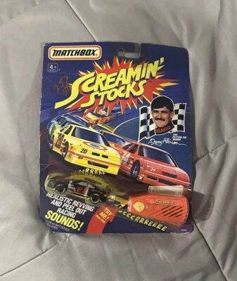 Matchbox Nutmeg 1:64 Screamin' Stocks Davey Allison #28 Texaco Havoline NASCAR - Imagem 1 de 2