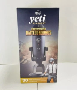 Micrófono USB profesional Blue Yeti Blackout & Playerunknown's Battlegrounds - Imagen 1 de 3