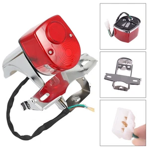 Luz trasera de freno con juego de soportes aptos para Honda ST70 DAX ST50 ST90 CT50 CT70 - Imagen 1 de 13