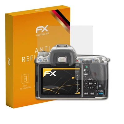 atFoliX 3x Screen Protection Film for Ricoh Pentax K-3 II matt&shockproof - Image 1 of 4