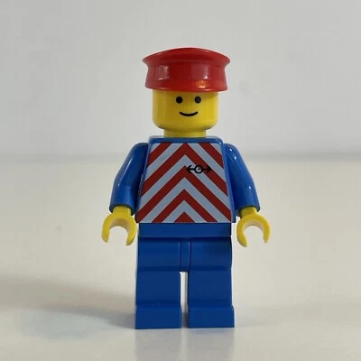 LEGO SYSTEM Train Set Minifigure 4558 RETIRED 1991 METROLINER Lego Town CITY 90s - Image 1 of 4