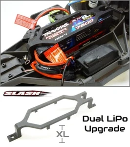 Dual Battery Strap Upgrade for Traxxas Slash 2wd, 4x4 1/10 - XL Double Height! - Picture 1 of 4
