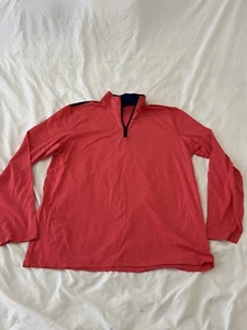 Greyson Herren 1/4 Zip Pullover Gr. Medium Stretch Golf Performance Pink 115 - Bild 1 von 12