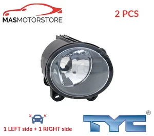 FOG LIGHT LAMP PAIR TYC 19-0303-01-9 2PCS P FOR BMW 5,3,2,F10,E92,F11,F07,E93 - Picture 1 of 5