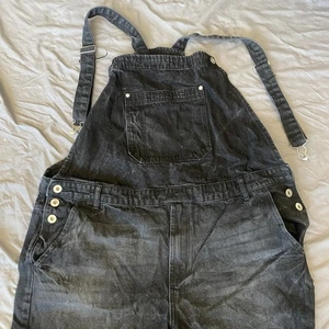 Men’s Black Denim Overalls Size 40 By Nova - Picture 1 of 8