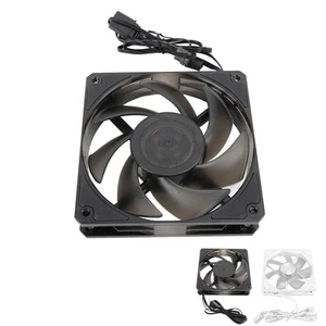 120mm Hydraulic Bearing Case Fan 800 To 2500RPM 4 Pin PWM 5V ARGB Temperature CB - Bild 1 von 28