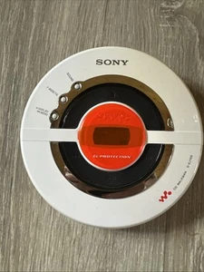Sony D-EJ100 Pysc Walkman Portable CD Player G-Protection Beige & Orange Tested - Bild 1 von 4
