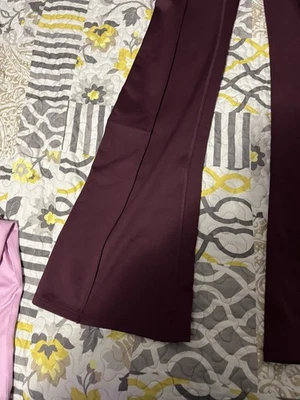 Victoria Secret ROSA Leggings Mujer Pequeño Rendimiento Invierno Acampanado Rosa Salvaje Foto 1 de 4