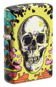 Zippo Feuerzeug Glowing Skull Limited Edition Unisex Metall Multicolor - Bild 1 von 8