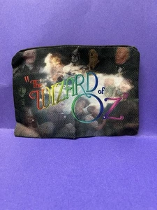 Unisex Make up Case Bag Portable Zippered Toiletry Wizard of Oz NEW! - Picture 1 of 2