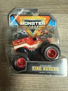 Spin Master Monster Jam Fire Rescue Series 30 Fire Truck - Picture 1 of 1
