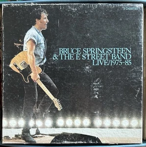 Bruce Springsteen & The E Street Band Live 1975-85 Box Set 3 Cassettes & Book - Picture 1 of 3