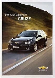 Chevrolet Cruze Prospekt Brochure Depliant 12/2012 - Bild 1 von 1