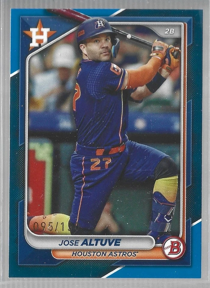 2024 Bowman - Jose Altuve #73 Blue /150 - Image 1 of 1