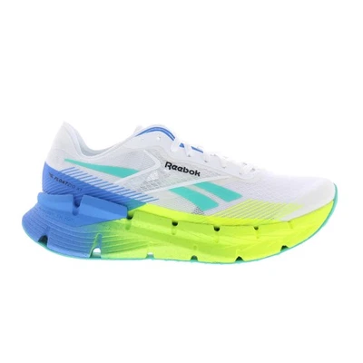 Zapatos deportivos para correr Reebok Floatzig X1 de malla blanca con cordones para hombre Foto 1 de 4