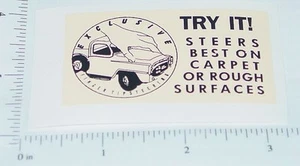 Tru Scale Touch Steering Roof Sticker TS-009 - Picture 1 of 1