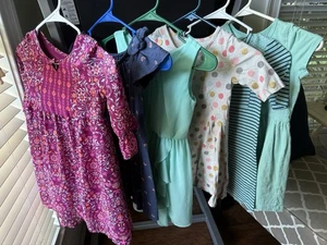 Girls Size 6 Summer Short Sleeve Dressses Lot - Picture 1 of 17