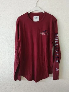 Hollister Jersey Hombre Rojo Talla L - Imagen 1 de 5