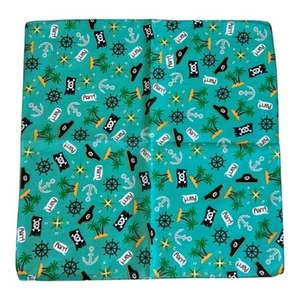Pañuelo de motociclista 2 piezas verde calavera pirata huesos cruzados pañuelo motocicleta - Imagen 1 de 2