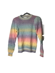 Suéter Charter Club Pastel Arco Iris Ombre Mezcla Lana Nuevo con Etiquetas Para Mujer Mediano - Imagen 1 de 7