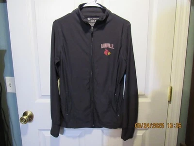 Womens Colosseum Full Zip Louisville Cardinals Jacket Medium M Polyester Spandex - Image 1 of 4