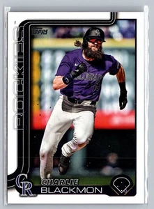 2025 Topps #311 Charlie Blackmon - Imagen 1 de 2