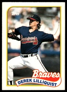 1989 Topps Traded #73T Derek Lilliquist - Picture 1 of 2