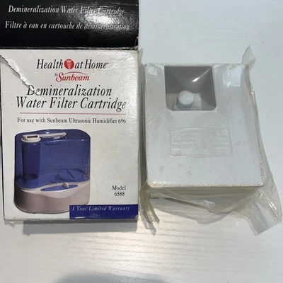 Sunbeam Demineralization Water Filter Cartridge Model 6588 For 696 Humidifier - Image 1 of 4