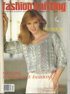 FASHION KNITTING MAGAZINE APRIL 1984 NUMBER 13 - Picture 1 of 24