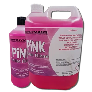 Caravan Campervan Chemical Toilet Pink Rinse - Picture 1 of 1