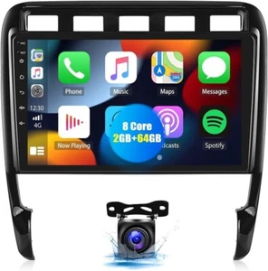 8Core 2G+64G CAMECHO Autoradio für Porsche Cayenne 9PA (2002-2010) mit Navi Carp - Bild 1 von 8