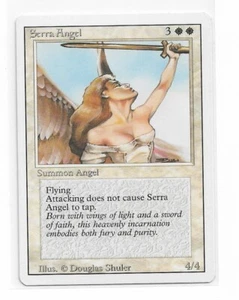 Magic the Gathering ~ MTG ~ 1x Serra Angel ~ M/NM ~ REVISED - Picture 1 of 2