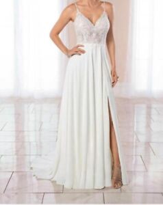 Stella York Wedding Dress #7039 - Ivory/White .  Size 16 - New never altered 