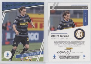 2020 Panini Chronicles Prestige Serie A Xtra Points Green /5 Matteo Darmian #14