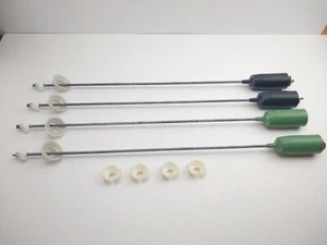 NEW OEM GE WH16X10057 / WH16X544 Washer Rod and Spring Assy Set of 4 - Picture 1 of 7