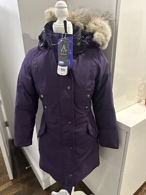 Chaqueta parka Arctic Bay Charlotte Down Goose hecha en coyote Canadá XS pequeña precio de venta sugerido por el fabricante 995 Foto 1 de 4