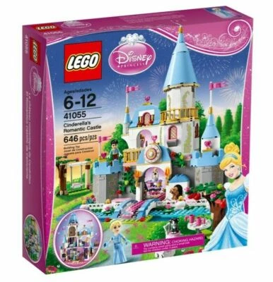 LEGO 41055 Disney Castillo Romántico de Cenicienta - Juego Retirado - ¡Nuevo en Caja! Foto 1 de 4