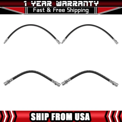 Manguera de freno Sunsong línea de freno delantera trasera para Volkswagen Beetle 1950-1963 1964 Foto 1 de 4